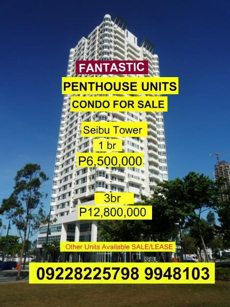 seibu tower global city penthouse units